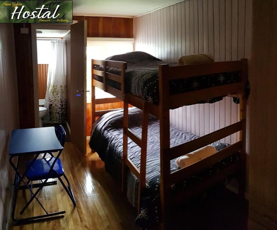 Hostal Nueva Galicia Castro Bagian luar foto